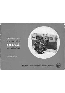 Fujifilm 35 Auto-M manual. Camera Instructions.